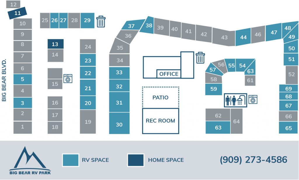 Big Bear RV Park Rates Big Bear Lake CA